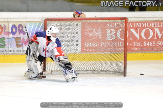2015-04-12 Torneo di Pinzolo 4387 Aosta-Hockey Milano Rossoblu U12 Alessandro De Zordo